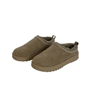 White Mountain Kids Girls' Lucianna Faux Fur Slipper Clog